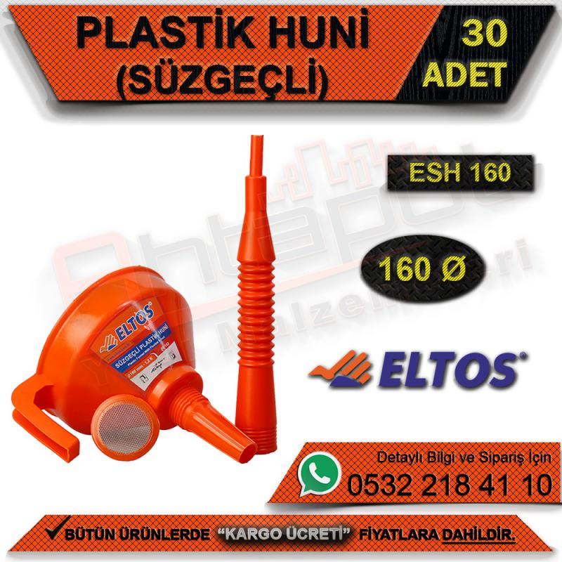 Eltos Esh160 Plastik Huni Ø160 (Süzgeçli) (30 Adet) -